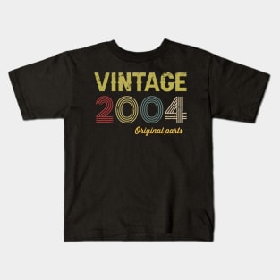 Vintage 2004 Limited Edition 18th Birthday 18 Years Old Gift For Men Women Kids T-Shirt